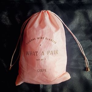 Odeme silicone wine glasses